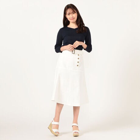 ホワイトデニム マーメイドスカート レッセパッセ Laisse Passe ファッション通販 マルイウェブチャネル Cb001 9 94 01 ホワイトデニム マーメイドスカート レッセパッセ Laisse Passe ファッション通販 マルイウェブチャネル Cb001 9 94 01