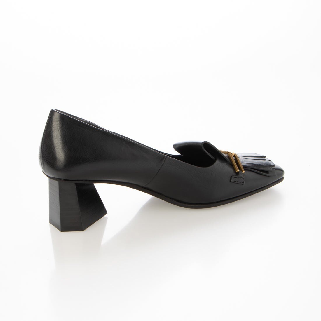 【新品】本革スクエアトウローファーパンプス ヴィヴィアン VIVIAN スクエアトゥ2cmヒールビット付き感激ローファー