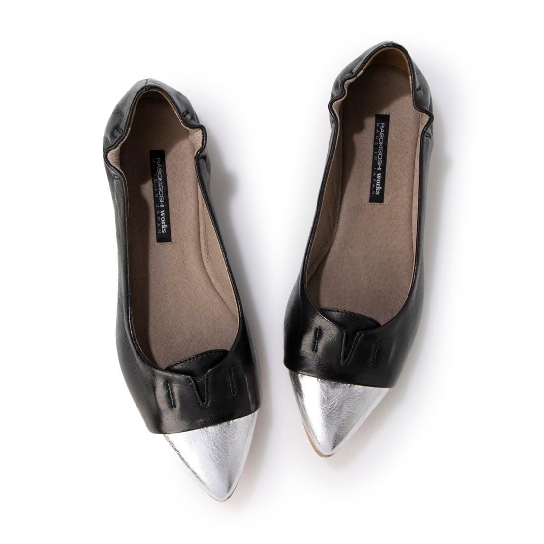 ワークス（works）/25春夏新作フラットプラット製法シルバートウキャップシューズ 25春夏新作フラットプラット製法シルバートウキャップシューズ