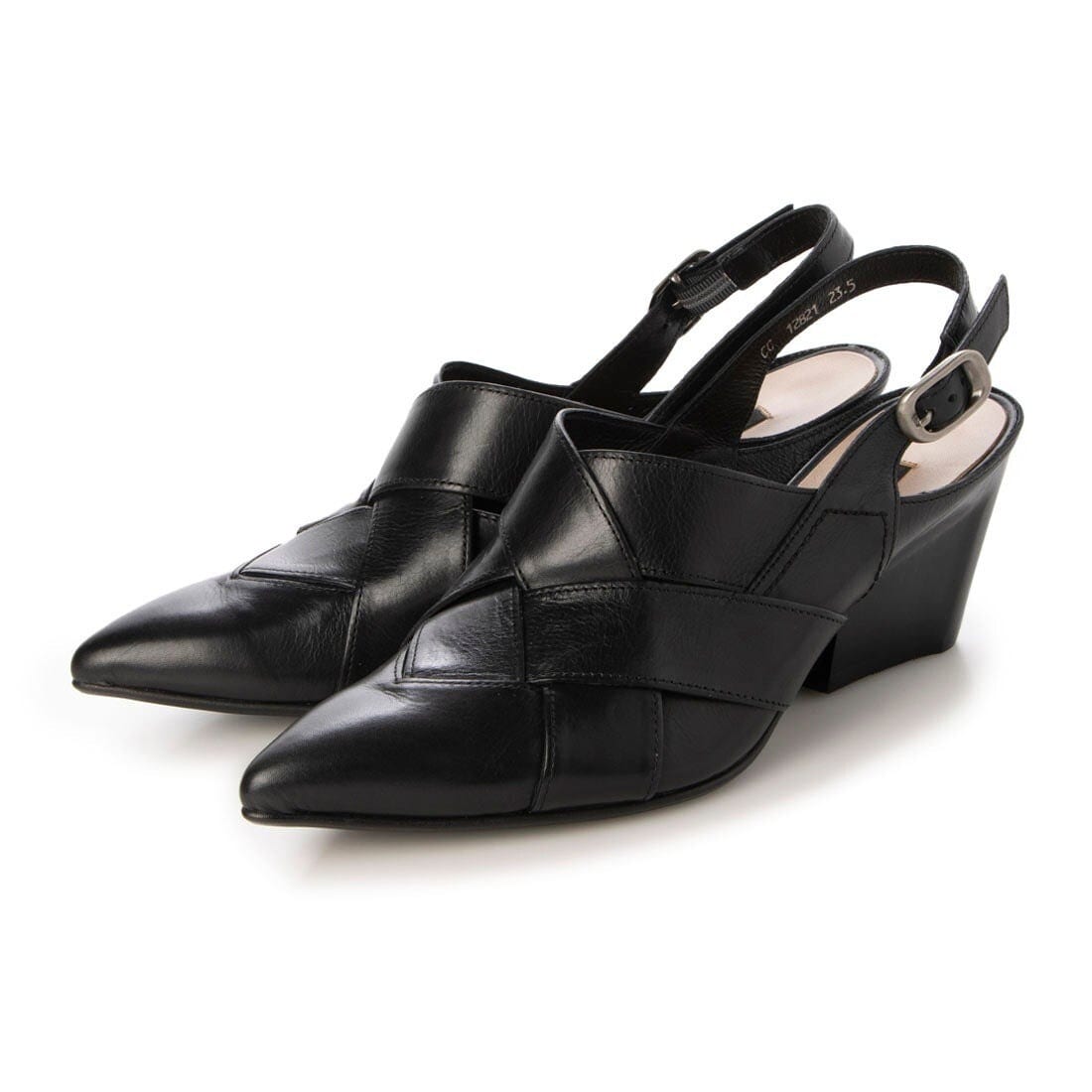 ワークス（works）/25春夏新作6cmポインテッドトウグルカ風バックストラップパンプス 25春夏新作6cmポインテッドトウグルカ風バックストラップパンプス