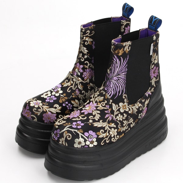 プラットフォームソールサイドゴアブーツ | ヨースケ(YOSUKE