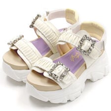 キラキラバックル厚底サンダル(YOSUKE POP&CULTURE)