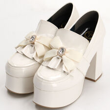 厚底リボンパンプス(YOSUKE POP&CULTURE)