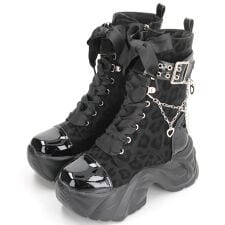 【残りわずか！】厚底リボンレーススニーカー