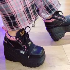 厚底レースアップブーツ(YOSUKE 30)