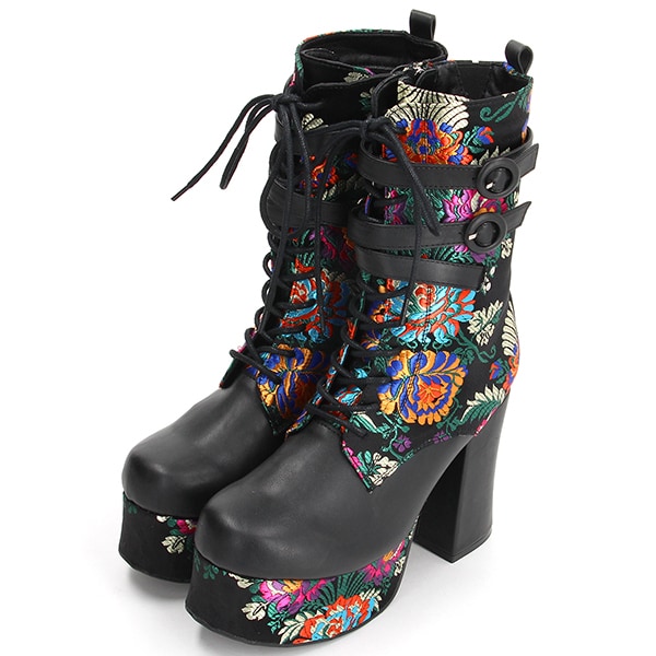 厚底レースアップブーツ | ヨースケ(YOSUKE) | マルイウェブチャネル