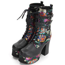 厚底レースアップブーツ(YOSUKE POP&CULTURE)