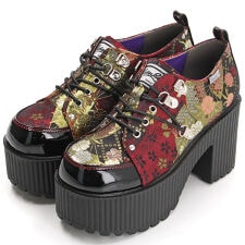 【再入荷！】厚底レースアップシューズ