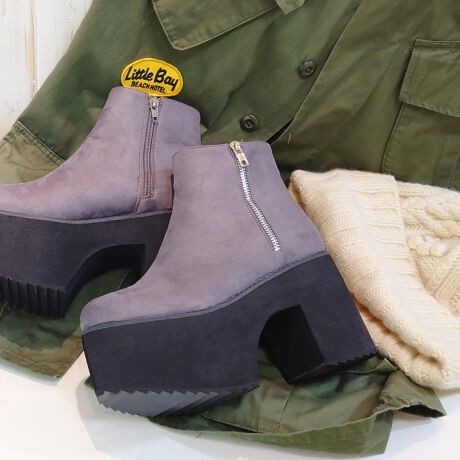 残りわずか 厚底ショートブーツ ヨースケ Yosuke ファッション通販 マルイウェブチャネル