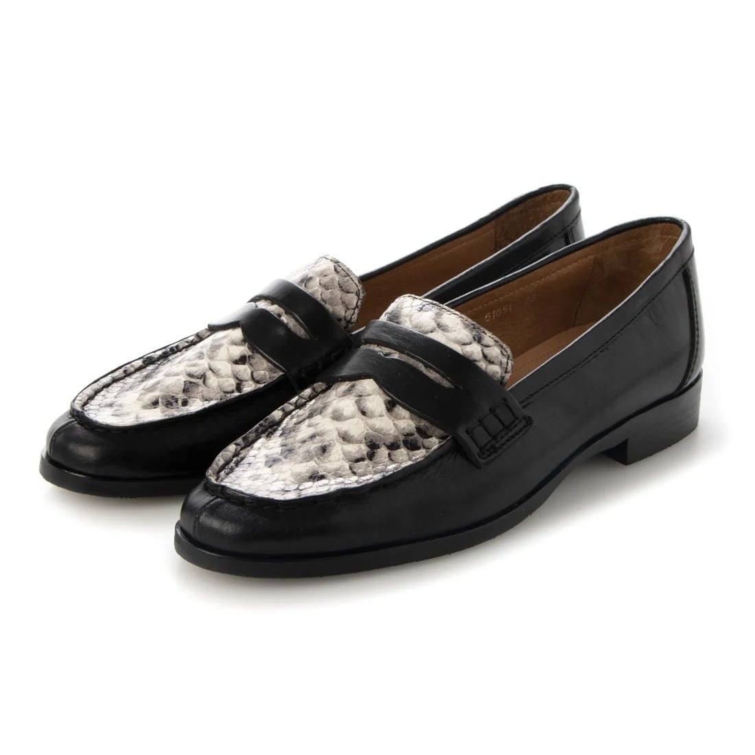 本革】ヘビ柄モカローファー | サヤ(SAYA) | マルイウェブチャネル