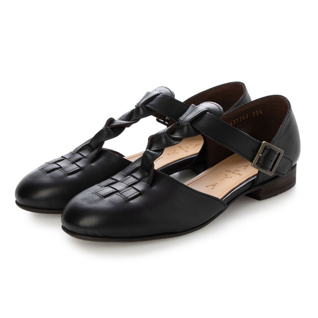 SAYA ブラウン モカシン オープントゥ カットワーク 23cm オーツカ Otsuka 8176 （ブラウン） -Bon Step ボンステップ公式