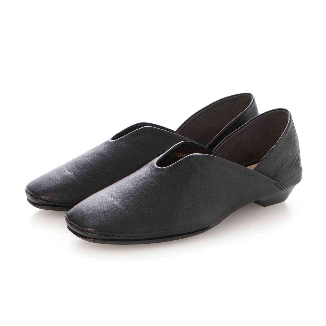 SAYA ブラックエナメル ローファー23.5cm美品 SAYA ブラックエナメル ローファー23.5cm美品