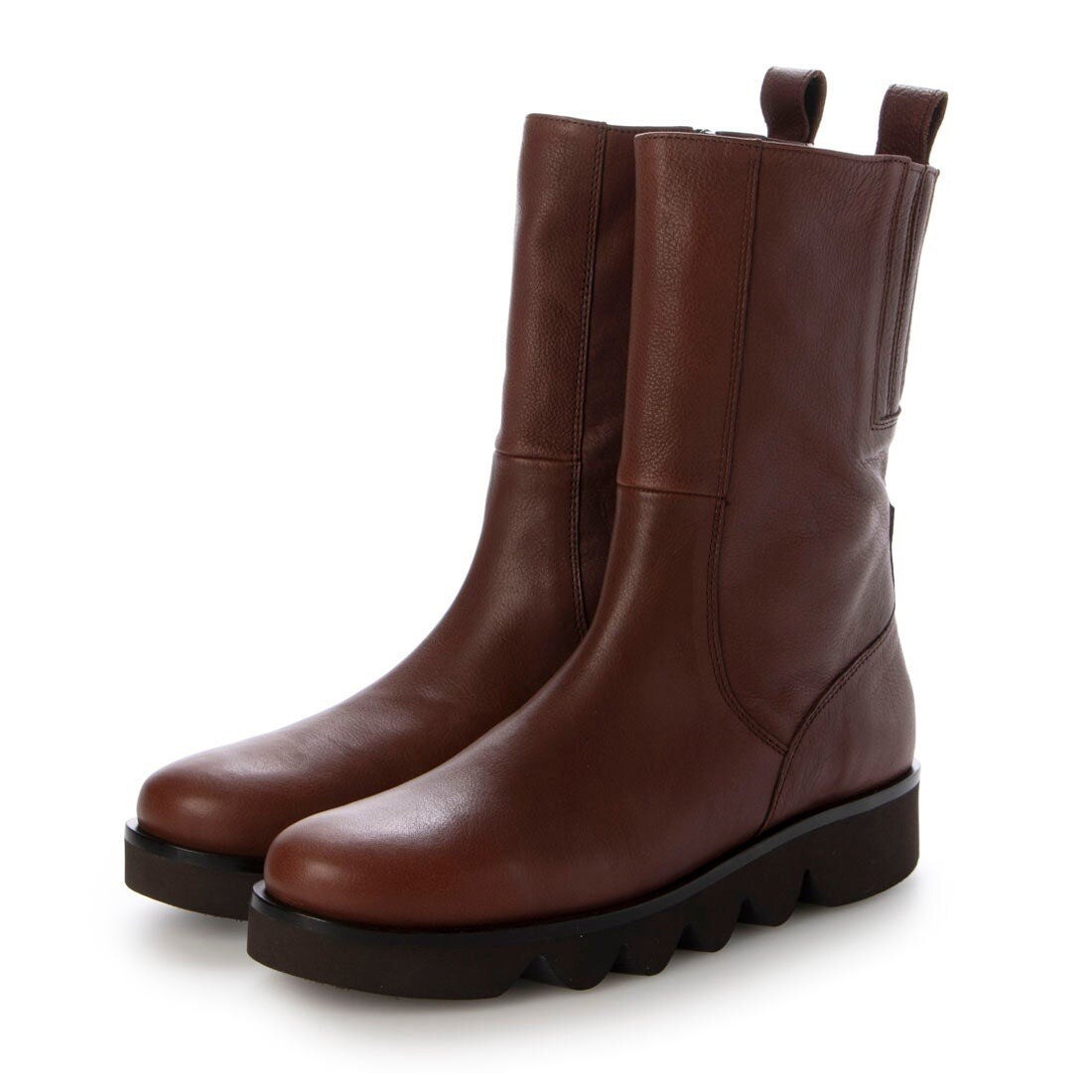 サヤ（SAYA）/24秋冬新作3．5cm本革ラウンドトウミドルブーツ 24秋冬新作3.5cm本革ラウンドトウミドルブーツ | サヤ(SAYA) | マルイ