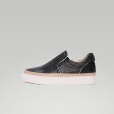 25秋冬新作3cm本革インヒールスリッポン