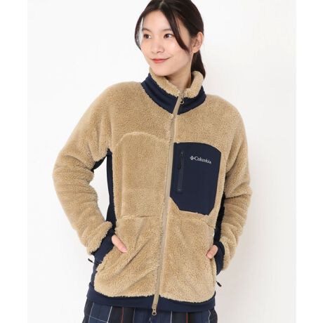 ウィメンズマウンテンズアーコーリングフルジップフリース 