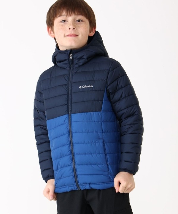 Columbia/ 【KIDS】パウダーライトII フーデッドジャケット