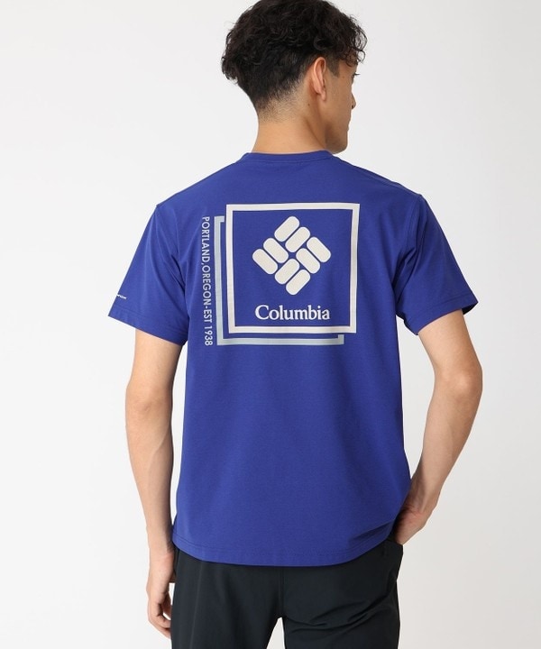 Columbia/ ディスペアベイオムニフリーズゼログラフィックショートスリーブTシャツ /コロンビ Columbia tシャツ Columbia／ディスペアベイ オムニフリーズゼロ