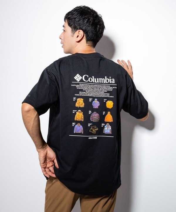 Columbia/ フォートモーニンググラフィックショートスリーブティー