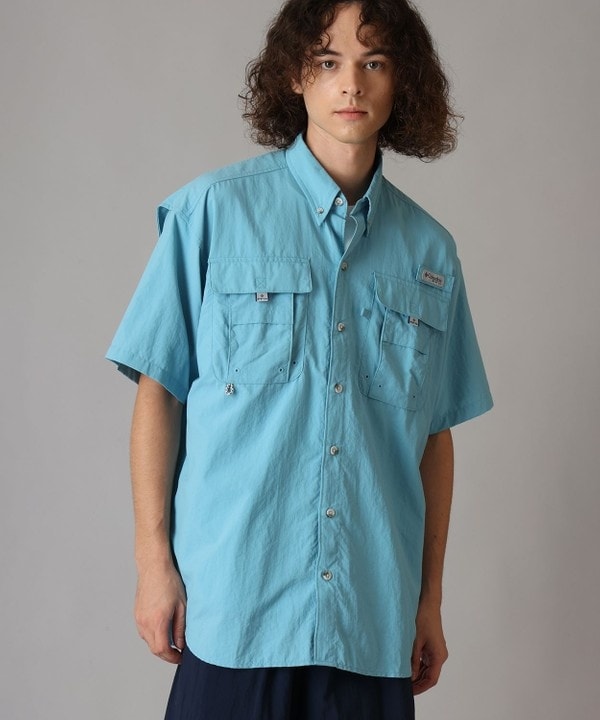 [�}���C]Columbia/ �o�n�} II �V���[�g�X���[�u�V���c /�R�����r�A/�R�����r�A�iColumbia�j Vintage Blue