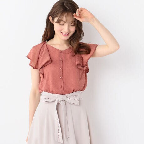 ドビードットフレア袖ブラウス ミッシュマッシュ Misch Masch ファッション通販 マルイウェブチャネル Cb002 218 33 01