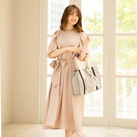 バルーン袖タックワンピース ミッシュマッシュ Misch Masch ファッション通販 マルイウェブチャネル