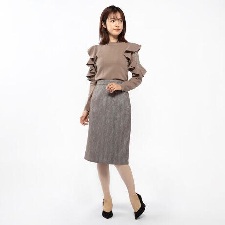 チェックレースタイトスカート ミッシュマッシュ Misch Masch ファッション通販 マルイウェブチャネル