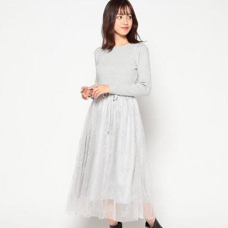 ニット レースワンピース ミッシュマッシュ Misch Masch ファッション通販 マルイウェブチャネル