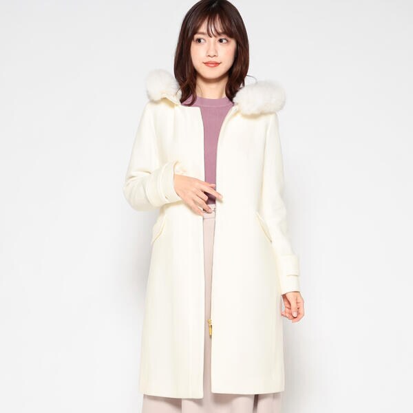 3wayフードファーコート | ミッシュマッシュ(MISCH MASCH