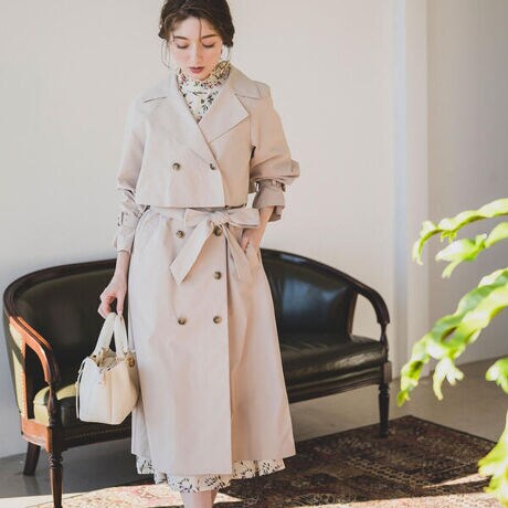 ３ｗａｙトレンチコート 美人百花４月号掲載 ミッシュマッシュ Misch Masch ファッション通販 マルイウェブチャネル