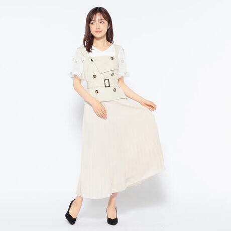 トレンチ風コンビワンピース ミッシュマッシュ Misch Masch ファッション通販 マルイウェブチャネル