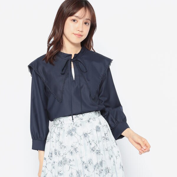 在庫限り特別価格 ビッグカラーブラウス 9426u3nk 関東地区のみ送料無料 トップス ブラウス Eservices Alzahra Mun Org