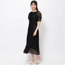 スクエアメッシュワンピース/MM327423
