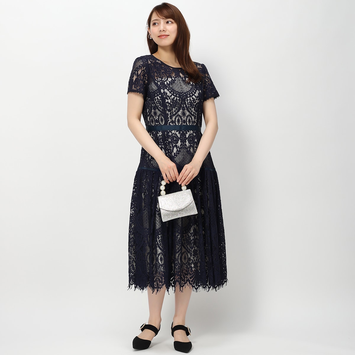 レース切替ワンピース/MO33O03 | ミッシュマッシュ(MISCH MASCH