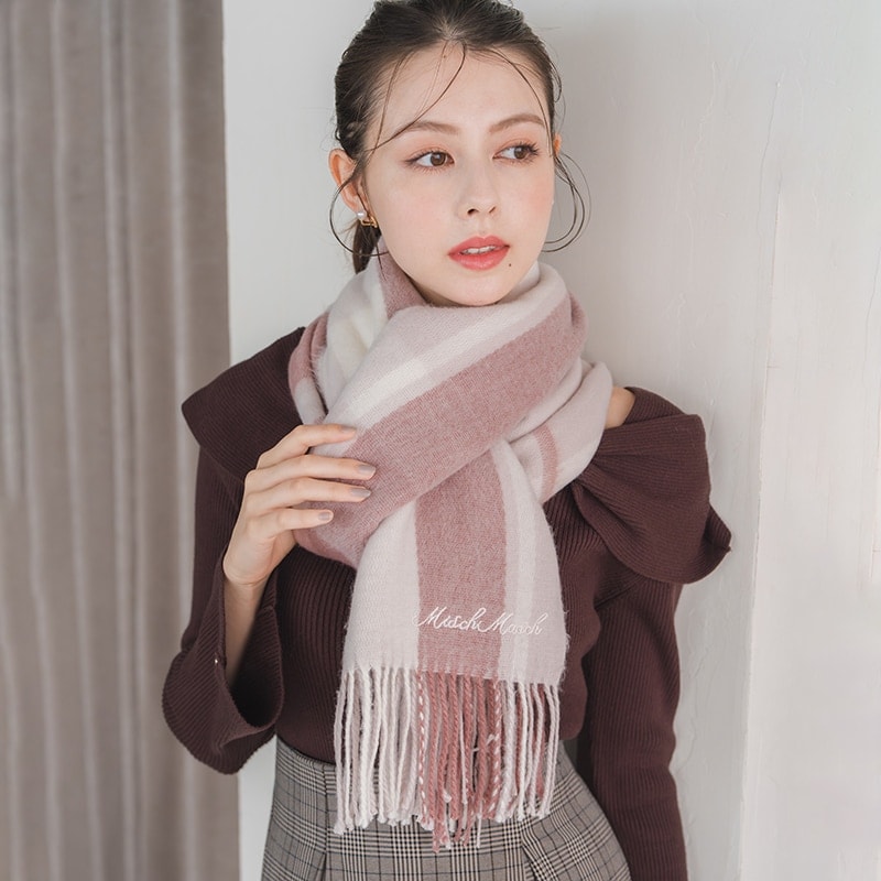 新色ブラウンが追加！】ロングセラーの愛される定番。マフラー