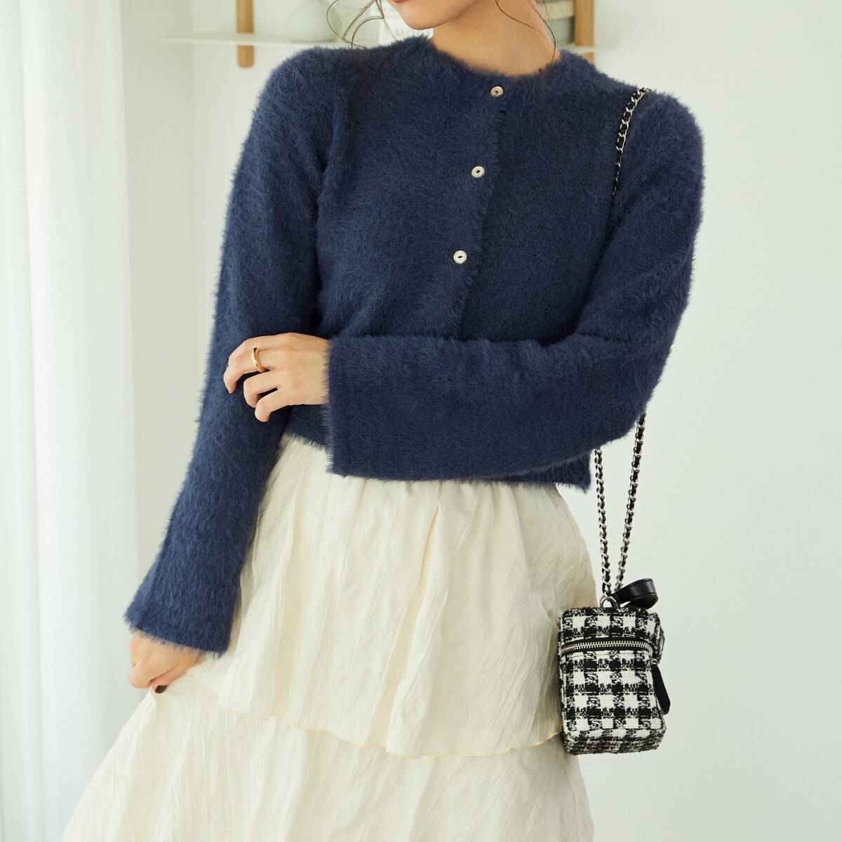 MACHATT クロシェ ニット カーディガン ゆうさま専用マチャット machatt クロシェ編みカーディガン