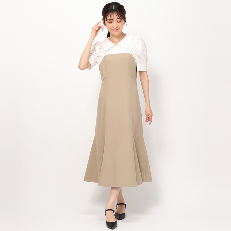 24秋冬新作】ビスチェドッキングワンピース/MM437403 | ミッシュ