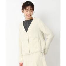 【秋冬新作】ラメツイードジャケット/MM438506