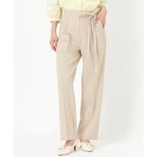 25春夏新作 サイドリボンタックパンツ