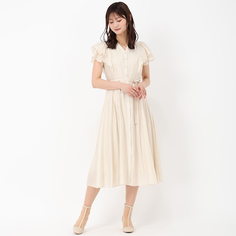 25SS 2wayカットドビーワンピース | ミッシュマッシュ(MISCH