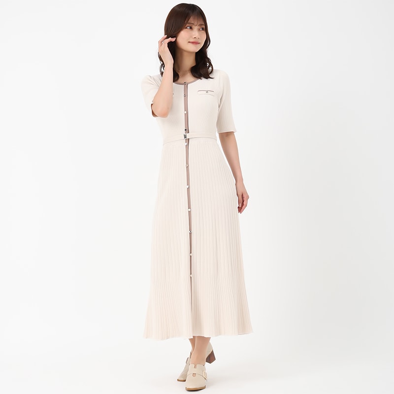 MISCHMASCH ダブルフリルシャツワンピース ベージュ M パールダブルフリル袖ブラウス/MM528101 – MISCH MASCH|31 Sons