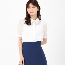 ミッシュマッシュ(MISCH MASCH)の2025春夏新作 シアー半袖シャツ