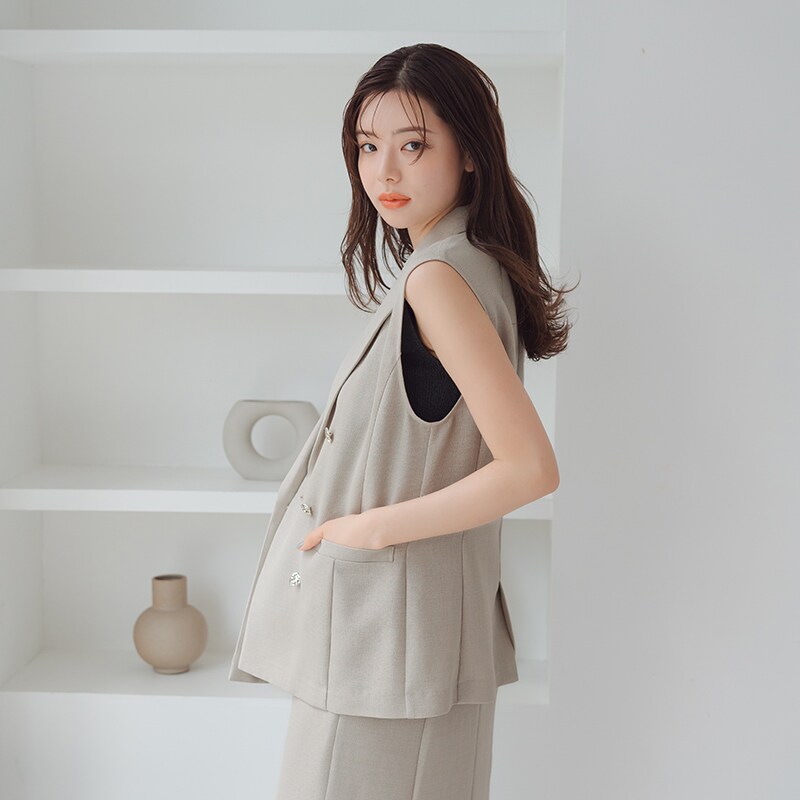 新品 ミッシュマッシュ MISCH MASCH 綿麻リネン混 ミリタリーパンツ