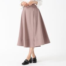 ミッシュマッシュ(MISCH MASCH)の揺れるたびに華やぐ、レディな美シルエット　2025秋冬新作 ベルト付きフレアスカート