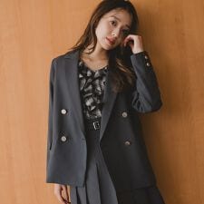 ミッシュマッシュ(MISCH MASCH)のクラシカルで上品、きちんと感を叶える 2025秋冬新作 ダブルテーラードジャケット