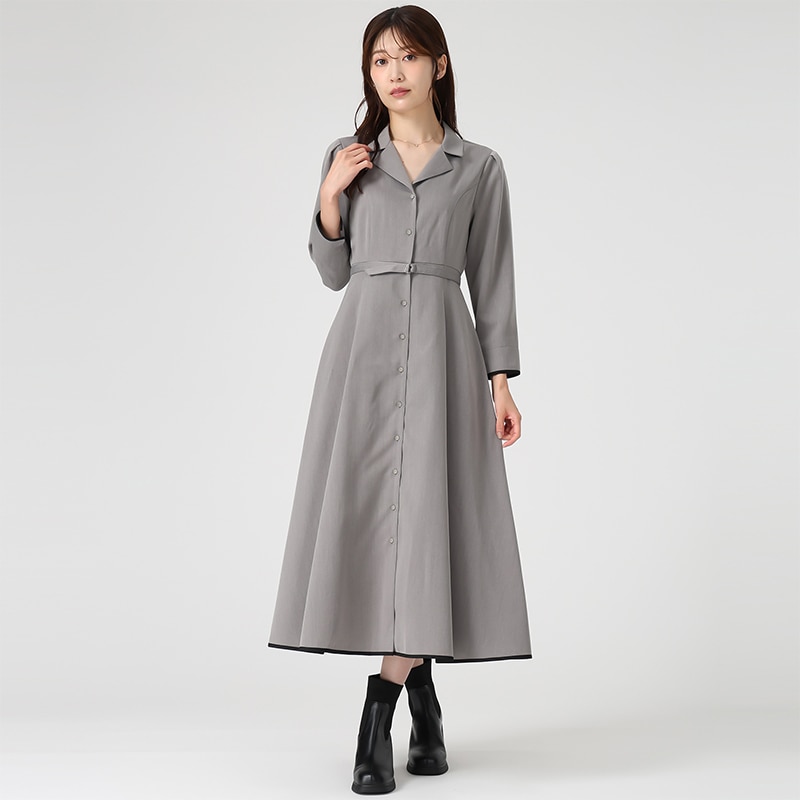 2025春夏新作 カシュクールフレアワンピース | ミッシュマッシュ(MISCH