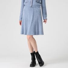 2025秋冬新作 シャギーニットスカート