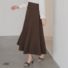 ミッシュマッシュ(MISCH MASCH)の2025秋冬新作 パイピングコルセットベルトAラインスカート