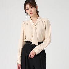 ミッシュマッシュ(MISCH MASCH)の2025秋冬新作 バー付きタイブラウス