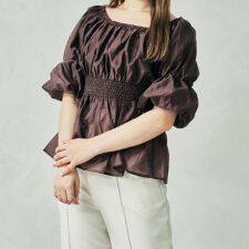 WEB限定 2wayオフショルブラウス