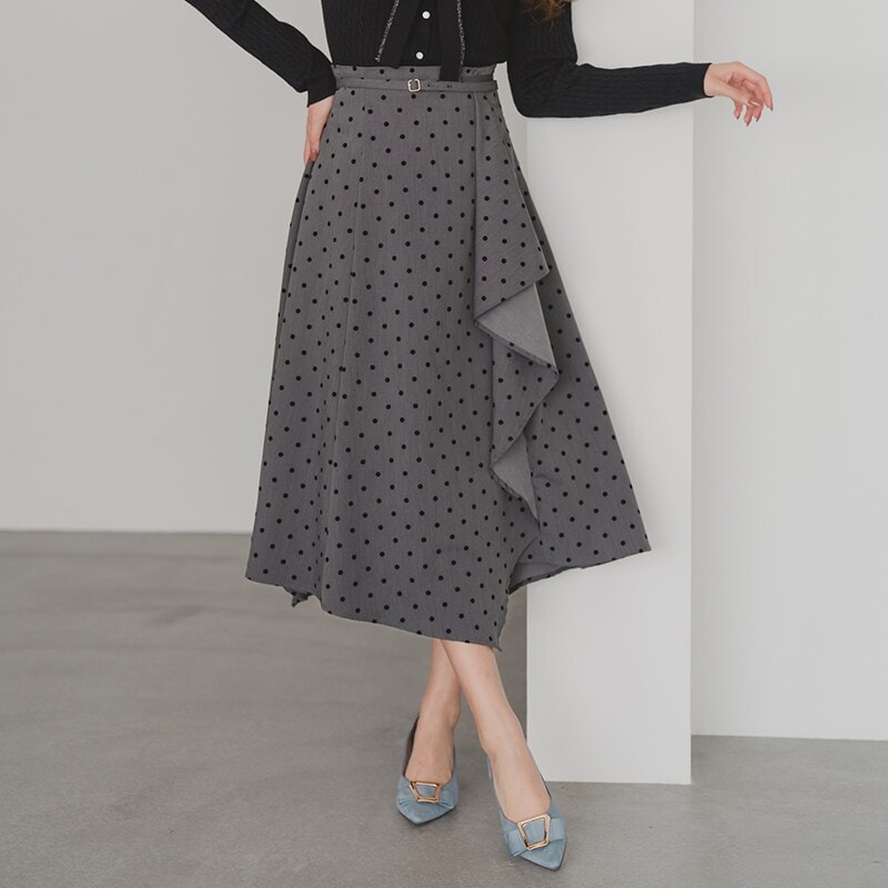 2025秋冬新作 ツイードチェックタイトスカート | ミッシュマッシュ